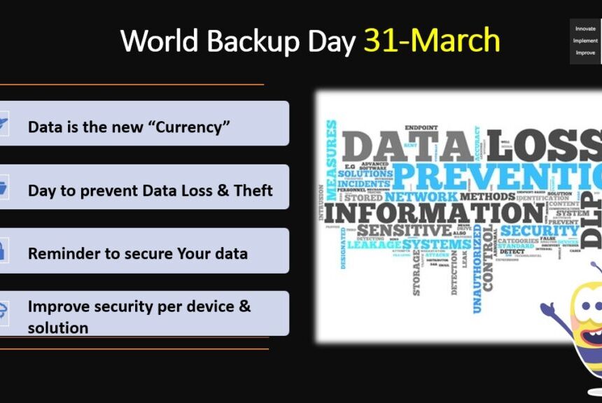 World Backup Day – 7 questions to consider for Data Backup Plan